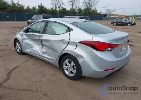 2014 Hyundai Elantra Se z USA, uszkodzony, nr VIN 5NPDH4AE1EH496903